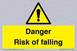 Danger Risk of falling